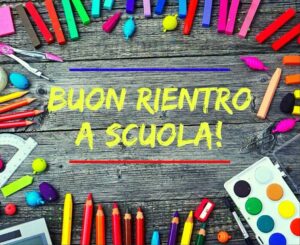 Buon rientro a scuola!