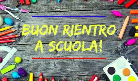 Buon rientro a scuola!